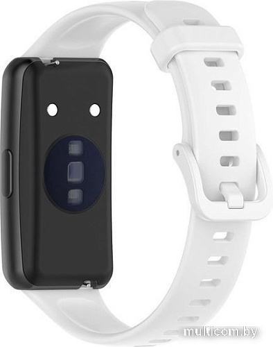 Ремешок Rumi силиконовый для Huawei Band 7 (белый)