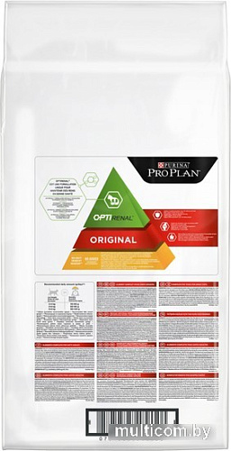 Сухой корм для кошек Pro Plan Original Adult OptiRenal с курицей 10 кг