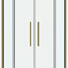 Душевой уголок Grossman Cosmo 100x100x195 301.K33.02.1010.32.00 (золото сатин/прозрачное стекло)