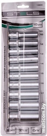 Набор торцевых головок Stels 13603 (10 предметов)