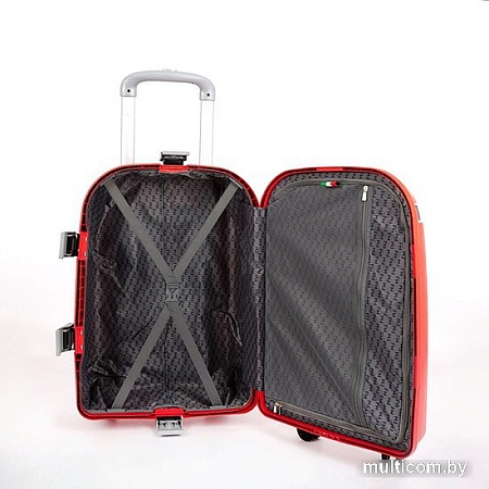 Чемодан-спиннер Francesco Molinary 337-HL301/3-21RED (красный)