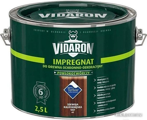 Пропитка Vidaron Impregnant V07 2.5 л (калифорнийская секвойя)