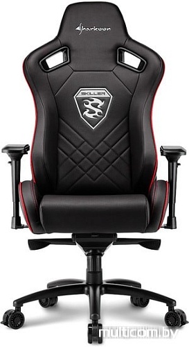 Кресло Sharkoon Shark Skiller SGS4 BK/RD (черный/красный)