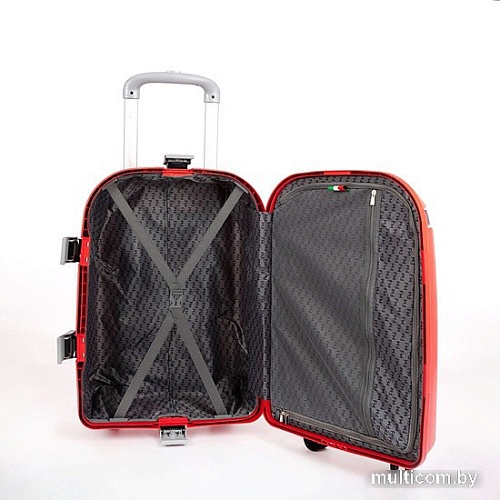 Чемодан-спиннер Francesco Molinary 337-HL301/3-21RED (красный)