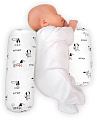 Подушка-позиционер Amarobaby Nature Anatomy с лузгой гречихи AMARO-40NA-S (собачки)