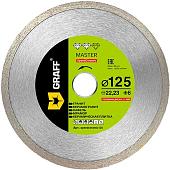 Отрезной диск алмазный GRAFF speedceramic125