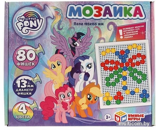 Мозаика/пазл Умные игры Мозаика. Мой маленький пони 4680107915153