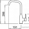 Смеситель Elleci Dora M70 Ghisa