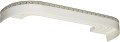 Карниз для штор Legrand Галант Neo Флора 2П 48067053 (3.6 м, белый глянец)