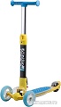 Самокат Novatrack Pro+ 2019 125T.RAINBOW.BL9 (синий/желтый)
