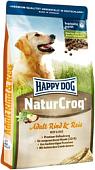 Корм для собак Happy Dog NaturCroq Rind & Reis 4 кг
