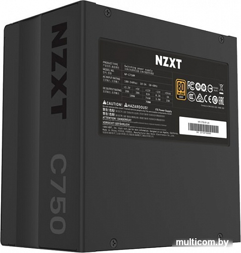 Блок питания NZXT C750 750W NP-C750M-EU