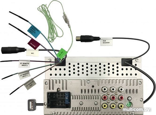 USB-магнитола JVC KW-M150BT