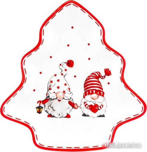 Блюдо Elan Gallery Веселые гномики 540596