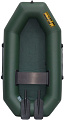 Гребная лодка Муссон S-190 с гребками (зеленый)