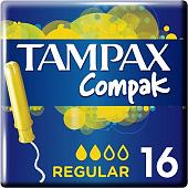 Тампоны с аппликатором Tampax Compak Regular с аппликатором (16 шт)