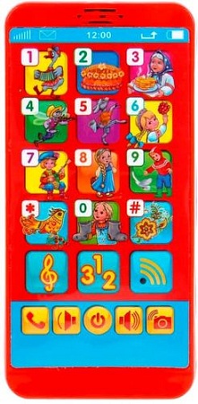 Интерактивная игрушка Умка Телефон Русские Народные Песни HX2501-R5-N