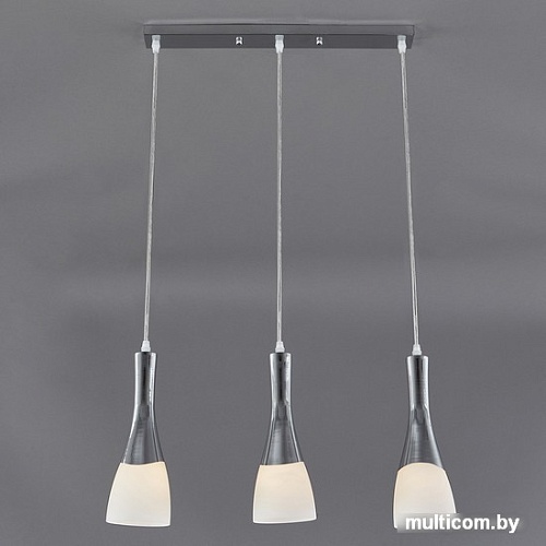 Подвесная люстра Escada 10167/3S E27*60W Chrome/White