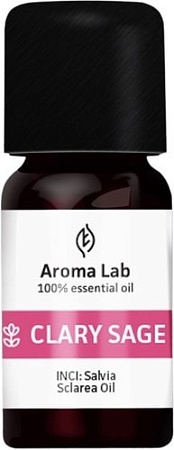 Косметика по уходу за телом Aroma Lab Эфирное масло шалфея мускатного Clary Sage Essential Oil 5 мл