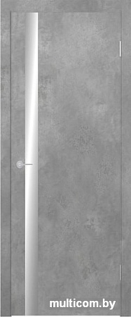 Юркас Stark ST12 ДО 80x200 (бетон светлый/зеркало)