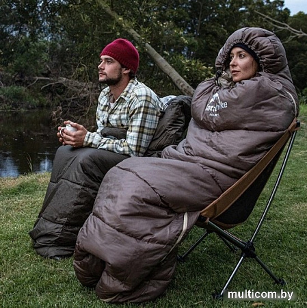 Спальный мешок Naturehike U250S NH20MSD07 (левая молния, голубой)