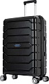 Чемодан-спиннер Mironpan 11191-2-M 66 см (черный)