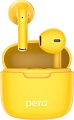 Наушники Pero TWS05 Colorful (желтый)