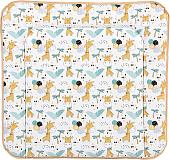 Пеленальный матрас Polini Kids Жирафик на комод 77x72 0002729