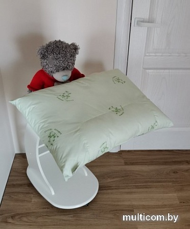 Спальная подушка Familytex ПСО1 Б с встроенным валиком Бамбук (50x70)