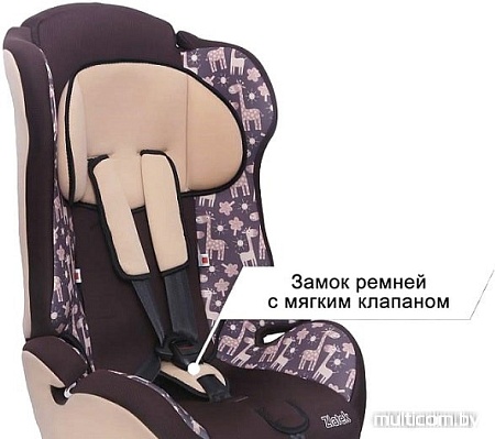 Автокресло Zlatek Atlantic Print (жираф)