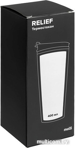 Термокружка Molti Relief 0.375л (синий)
