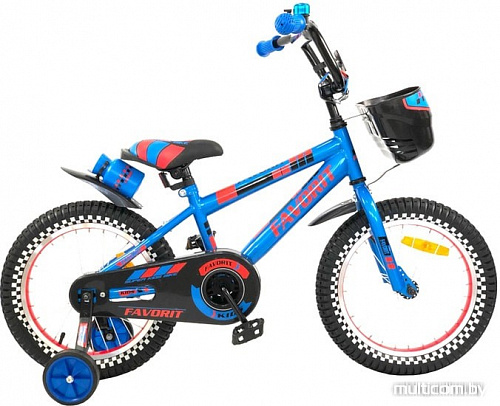 Детский велосипед Favorit Sport 14 (синий, 2019)