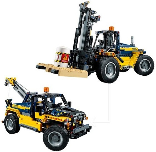 Конструктор LEGO Technic 42079 Сверхмощный вилочный погрузчик