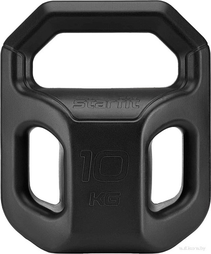 Диск Starfit DB-505 10 кг (черный)
