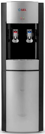 Кулер для воды AEL LD-AEL-28 (черный/серебристый)