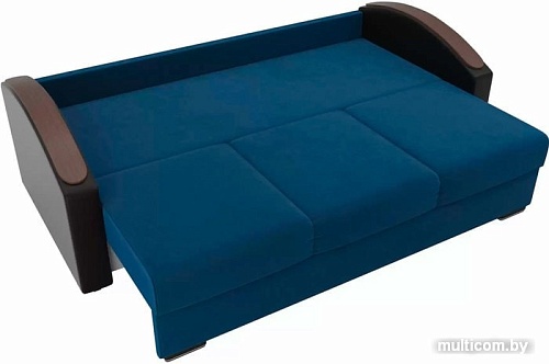 Диван Лига диванов Монако slide 101998 (синий/черный)