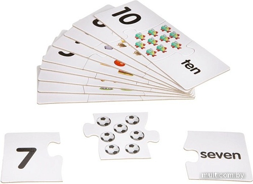 Мозаика/пазл Bondibon Baby You Считаем на английском ВВ3932