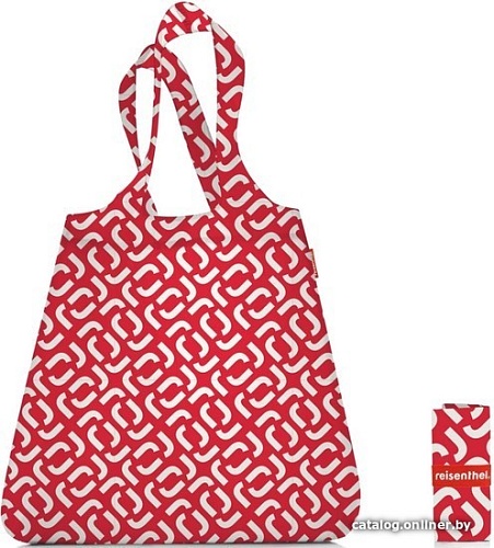Сумка шоппер Reisenthel Mini Maxi Shopper AT3070 Signature Red (красный)