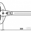 Смеситель Rubineta P-11/C (P11CK01)