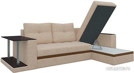 Угловой диван Mebelico Атланта М (бежевый) [58791]