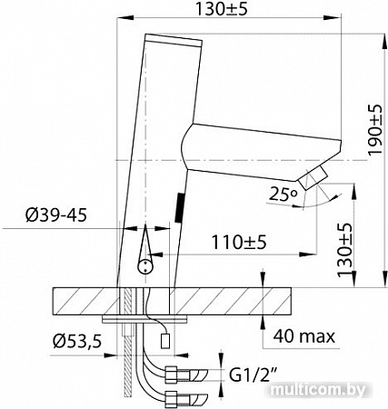 Смеситель Variosan SN207501