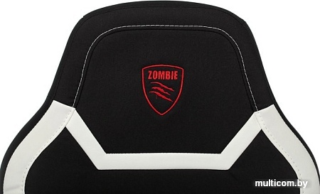 Кресло Бюрократ Zombie 10 (черный/белый)