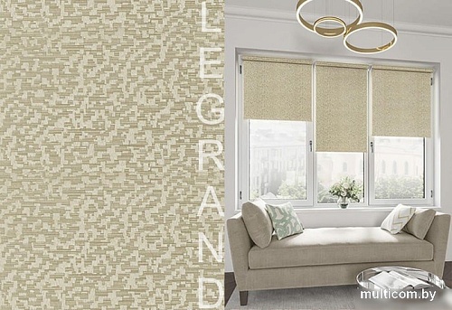 Рулонные шторы Legrand Мозаика 52x175 (песочный)