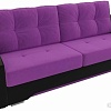 Диван Лига диванов Браун 102173 (фиолетовый/черный)