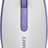 Мышь Canyon M-10 (белый/сиреневый)