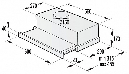 Кухонная вытяжка Gorenje BHP62CLI