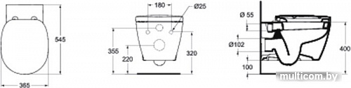 Унитаз Ideal Standard Connect E803501