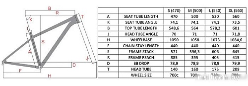 Велосипед Hagen GR 20 XL 2025 (бронзовый матовый)