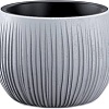 Кашпо Prosperplast Flower Pot DKB150-422U (серый)