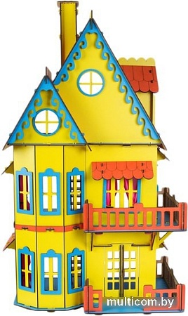 Кукольный домик Большой слон Д-008 (желтый)